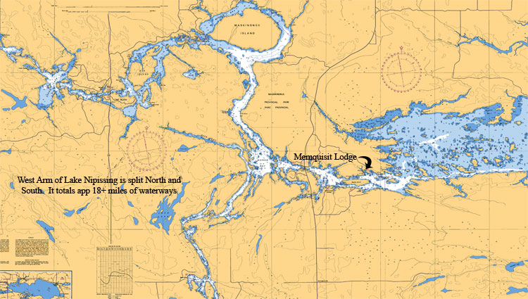Lake Nosbonsing Depth Chart